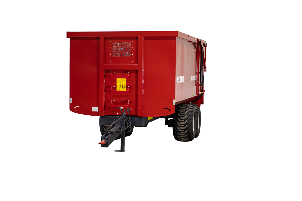 Fixedside grain trailers Tractor trailers Weckman