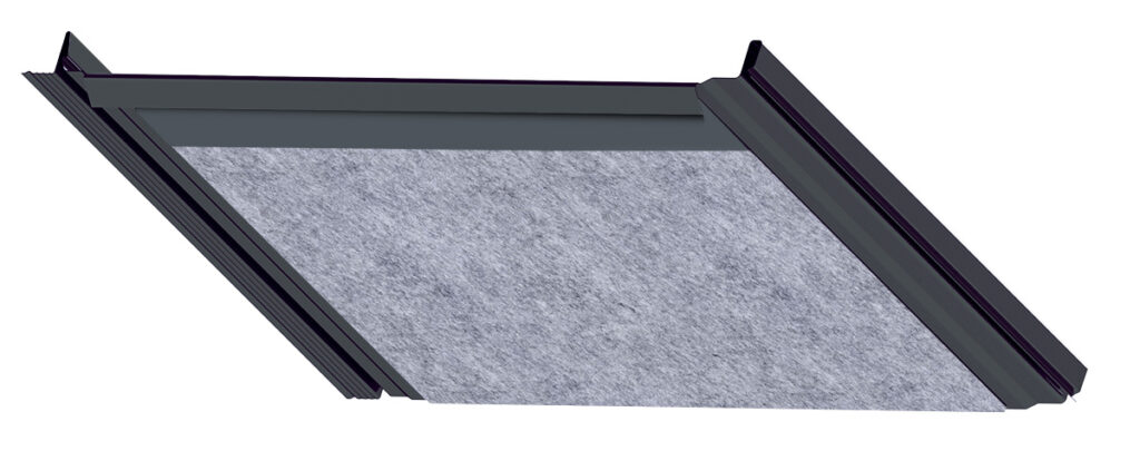 Progantti Acoustic Prossa on ääntä vaimentava kerros.